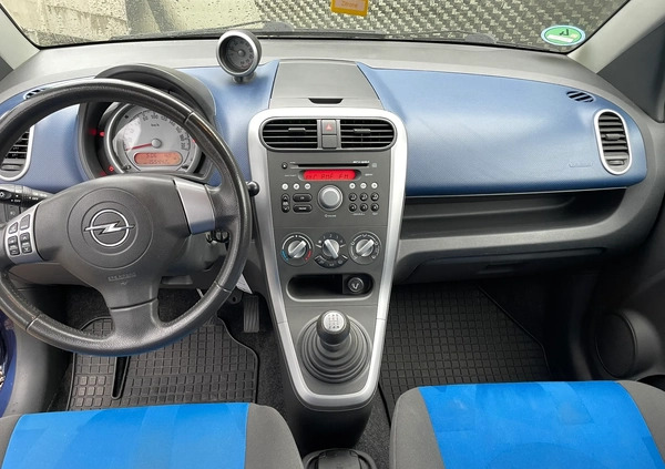 Opel Agila cena 13200 przebieg: 155442, rok produkcji 2008 z Sokołów Małopolski małe 46